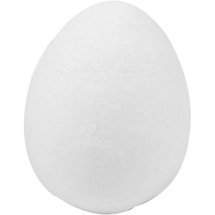 Egg, H: 47 mm, B: 35 mm, hvit, 50 stk./ 1 pk.