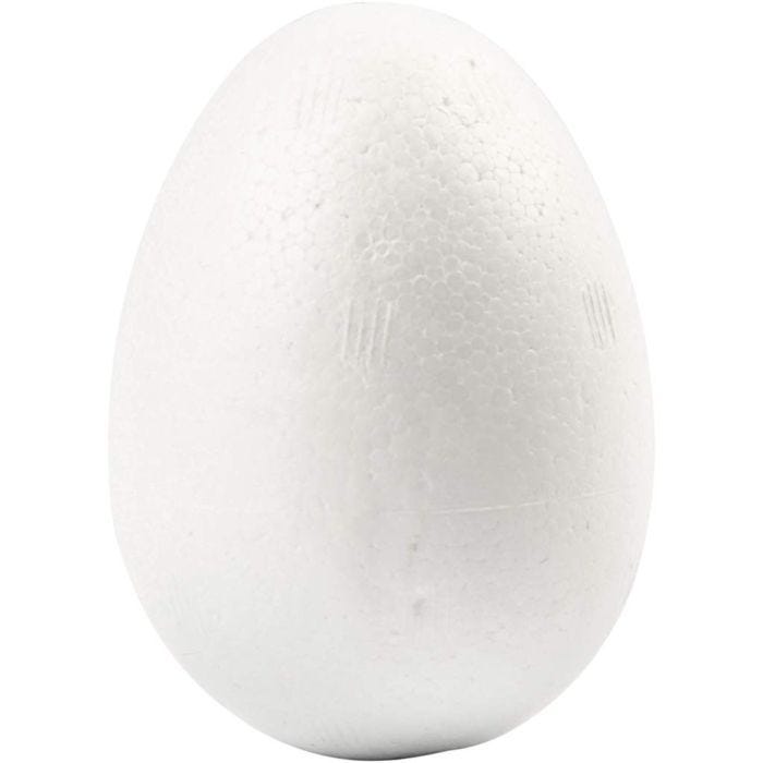 Egg, H: 6 cm, hvit, 50 stk./ 1 pk.