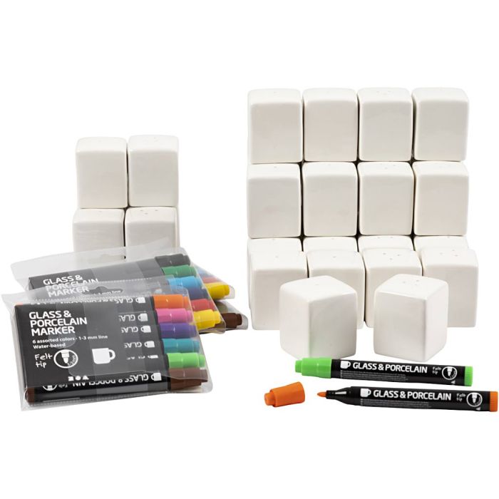 Gruppe DIY Kit Salt- og peppersett, 1 sett