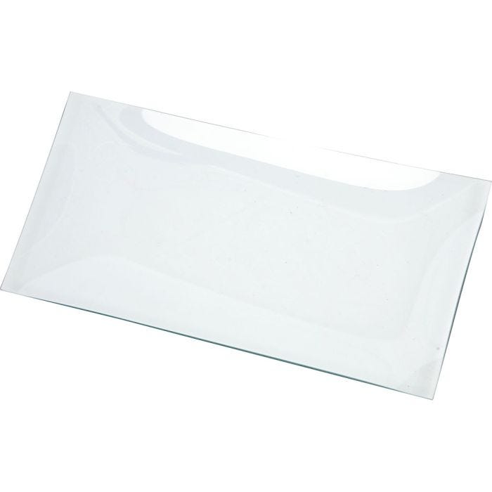 Glassfat, str. 33,5x17 cm, 8 stk./ 1 pk.