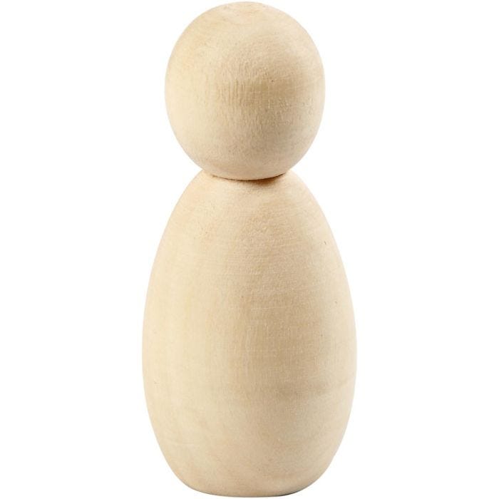 Trefigur, H: 6 cm, 5 stk./ 1 pk.
