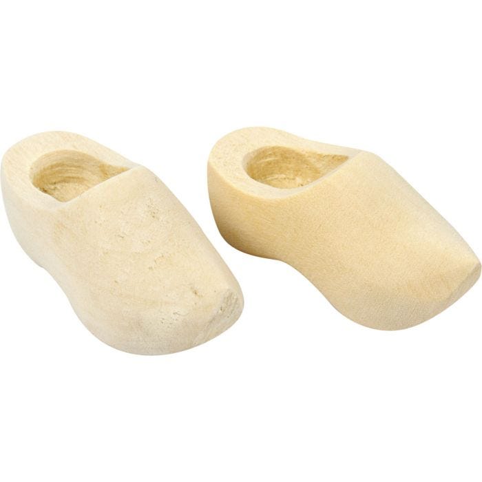 Hollandske tresko, L: 40 mm, 2 par/ 1 pk.