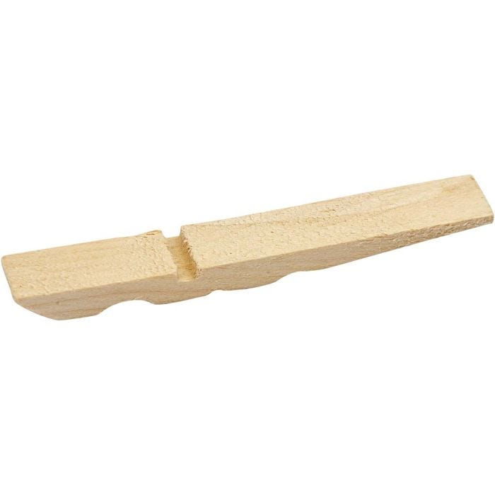 Halv Klesklype, str. 7x1x0,8 cm, 100stk./ 1 pk.