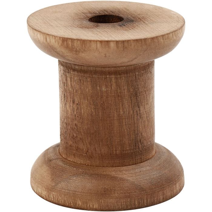 Spole, H: 50 mm, dia. 30+48 mm, hullstr. 10 mm, 10 stk./ 1 pk.