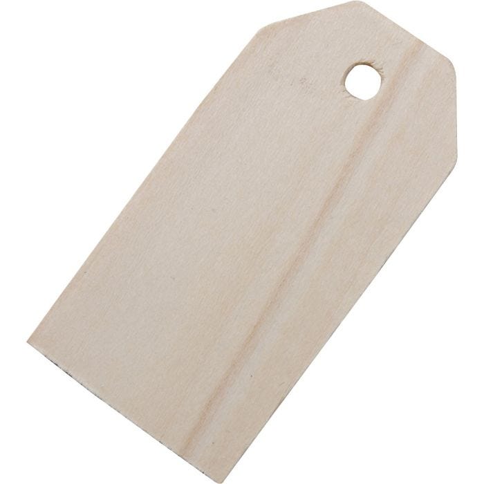 Manillamerker, str. 30x60 mm, 10 stk./ 1 pk.