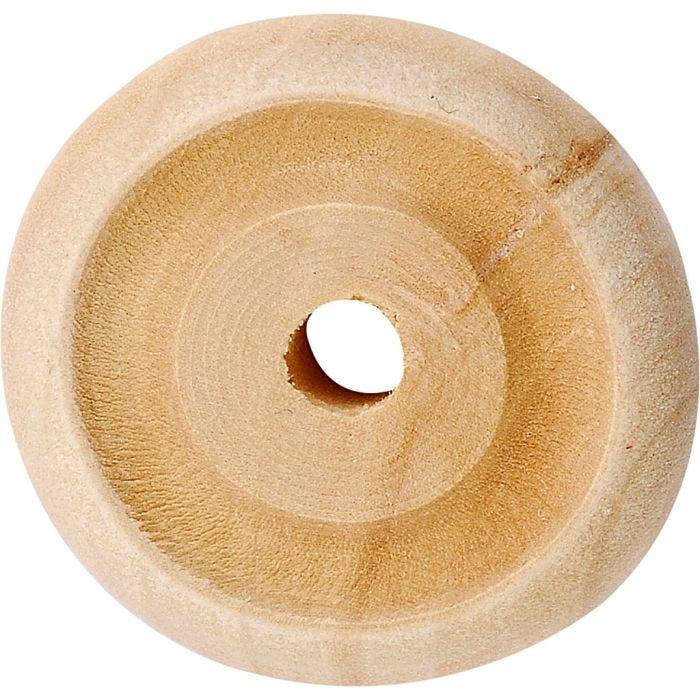 Hjul, dia. 24x8 mm, 40 stk./ 1 pk.
