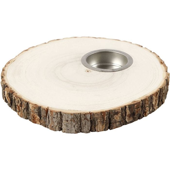 Te-lysestake, dia. 14-16 cm, tykkelse 19 mm, 1 stk.