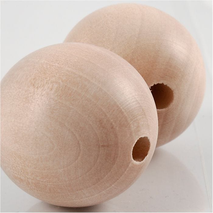 Treperle, dia. 35 mm, hullstr. 6 mm, 2 stk./ 1 pk.