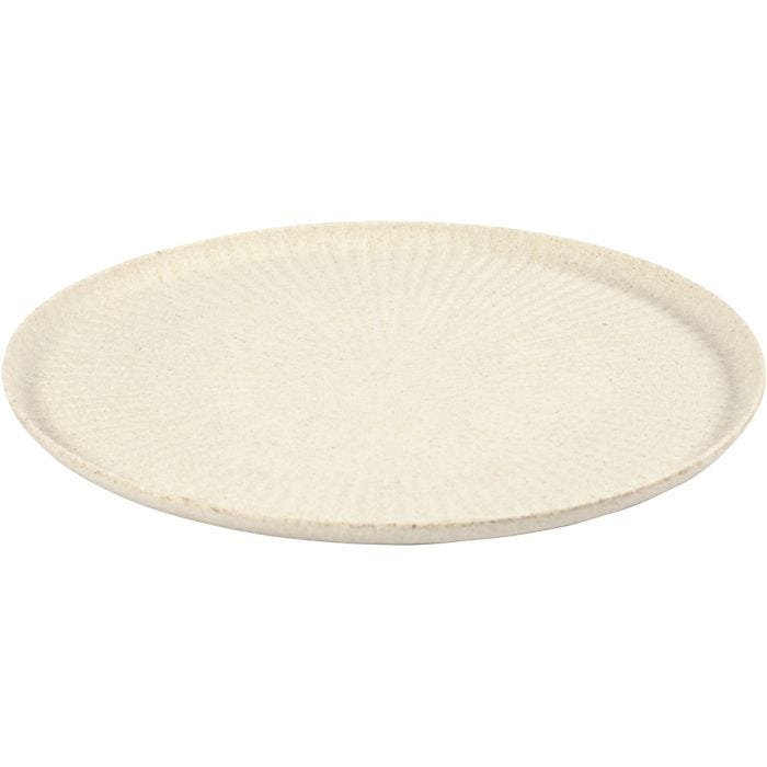 Brett, H: 2 cm, dia. 30 cm, 1 stk.