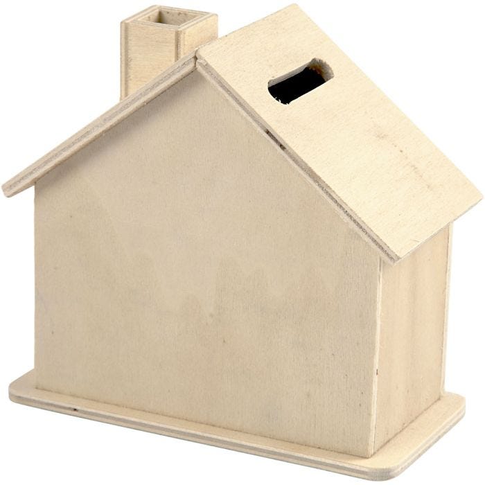 Sparehus, 9,6x11,7x5,5, cm, 1 stk.