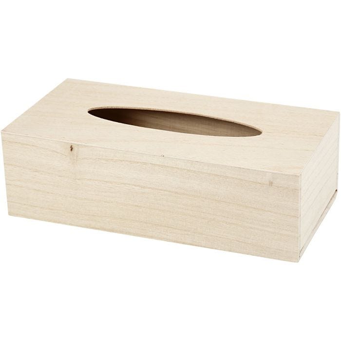 Serviettboks, 27x14x8 cm, 1 stk.