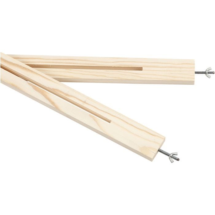 Sider til silkemalingsrammer, L: 120 cm, 2 stk./ 1 pk.