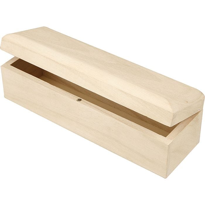 Avlang eske, 20x6x6 cm, 1 stk.