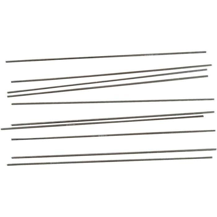 Metallstang, L: 20 cm, dia. 2 mm, 10 stk./ 1 pk.