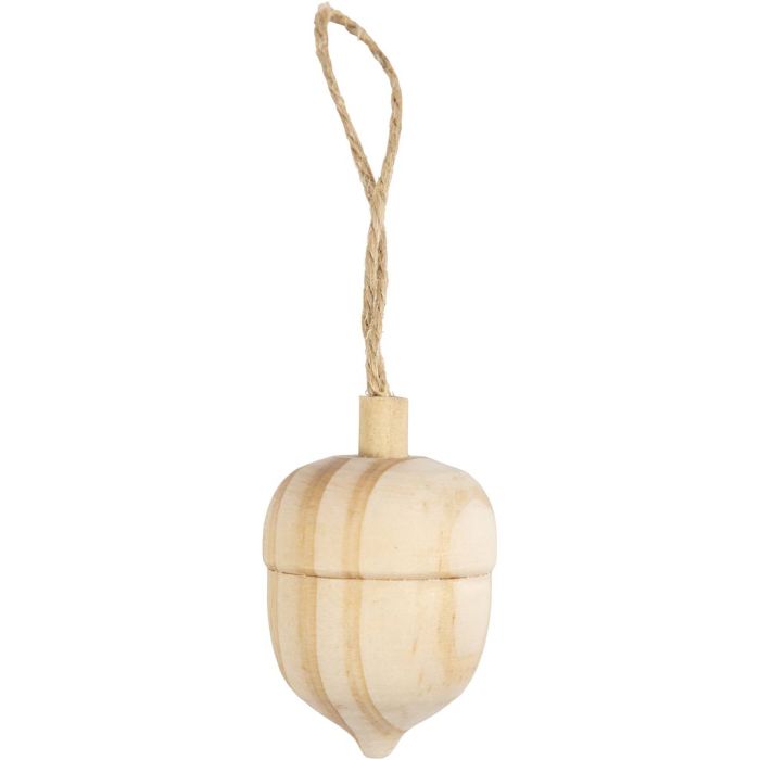 Eikenøtt, H: 4 cm, dia. 3 cm, 1 stk.