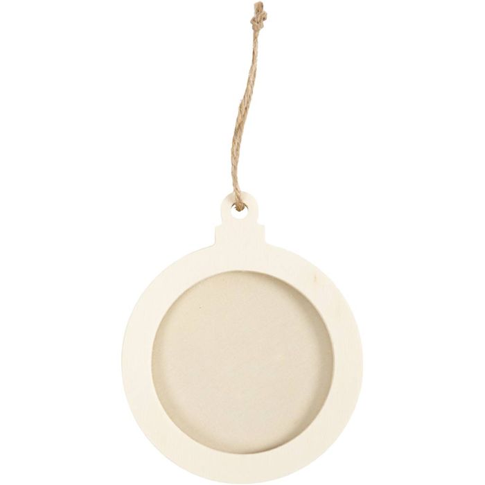 Ramme, D: 0,5 cm, dia. 8 cm, 3 stk./ 1 pk.