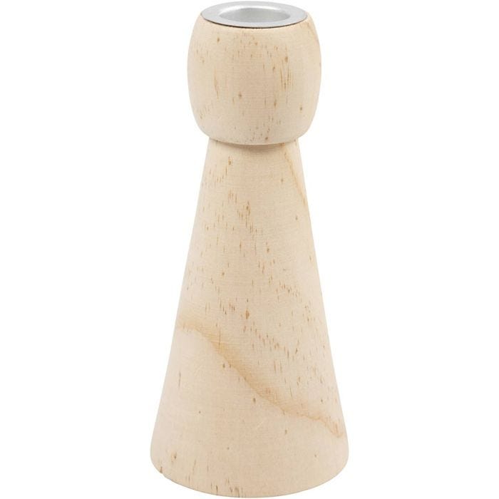 Lysestaker, H: 14,5 cm, dia. 6,5 cm, 10 stk./ 1 pk.