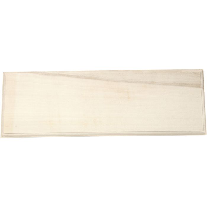 Treskilt, 10x30 cm, 1 cm, 1 stk.