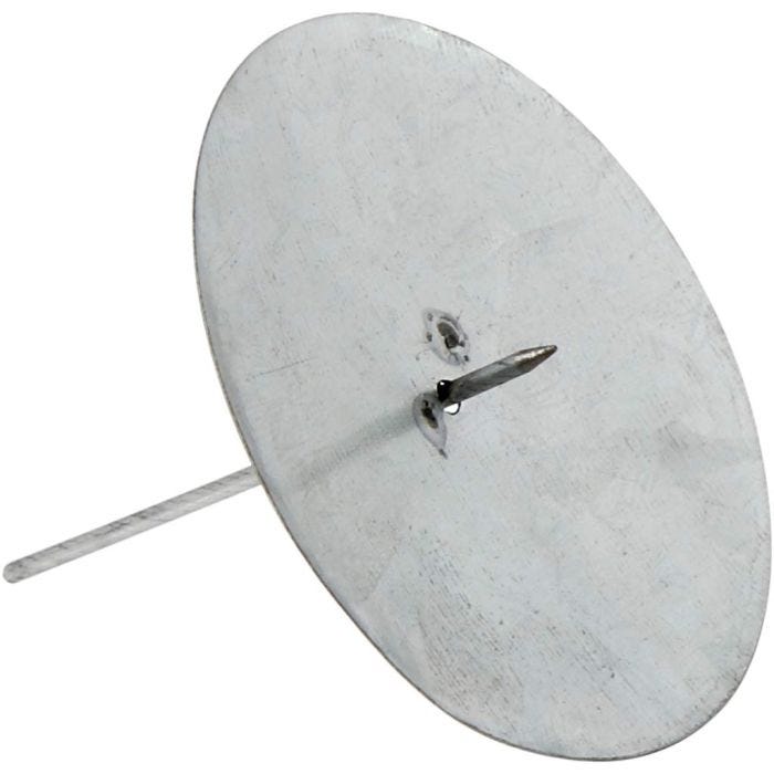 Lysholder, H: 6 cm, dia. 7 cm, 4 stk./ 1 pk.