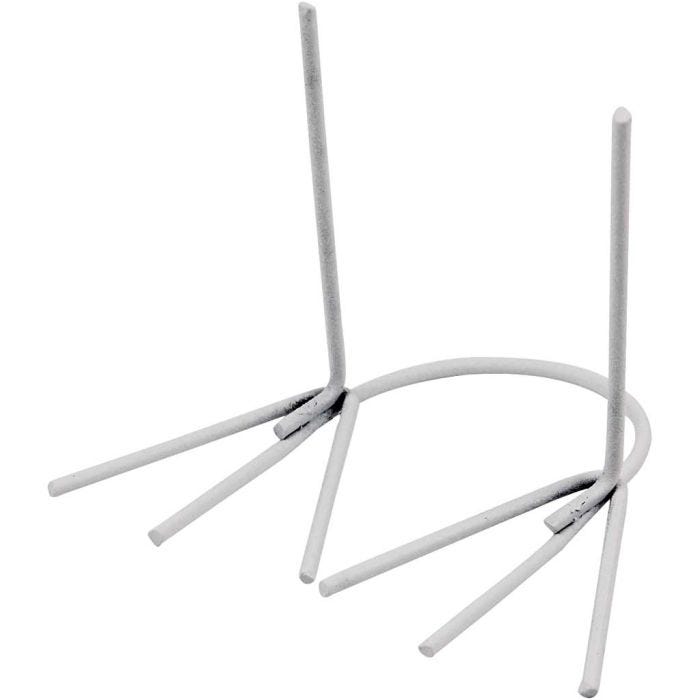 Fugleføtter og Kyllingføtter, H: 5 cm, B: 3,5 cm, hvit, 20 par/ 1 pk.