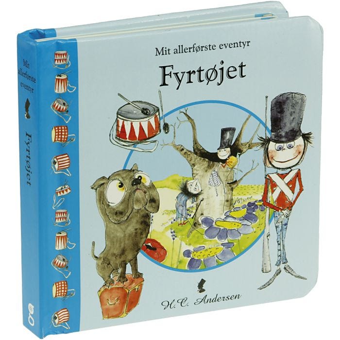 Eventyrbok, Fyrtøyet, 1 stk.