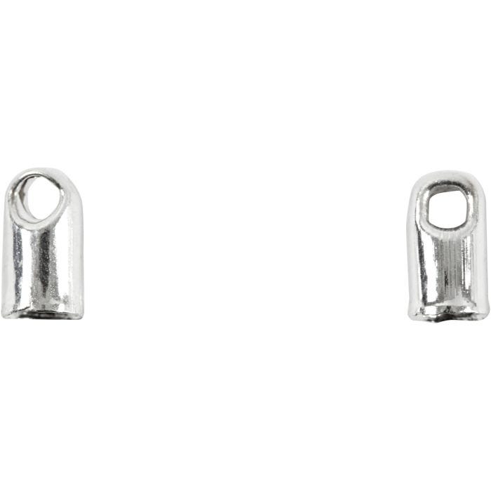 Enderør, dia. 3,2 mm, forsølvet, 10 stk./ 1 pk.
