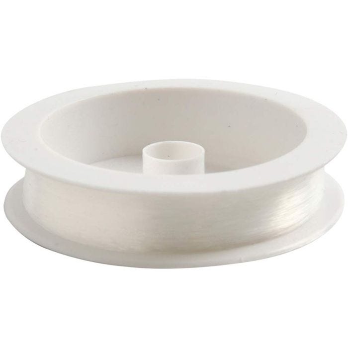 Nylåntråd, tykkelse 0,25 mm, Strekkstyrke: 7,5 kg, 100 m/ 1 rl.