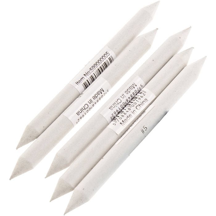 Tegnestubber, L: 14 cm, tykkelse 11 mm, 10 stk./ 1 pk.