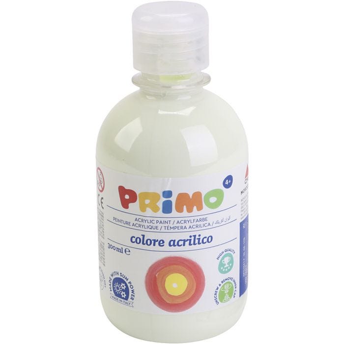 PRIMO acrylmaling, pastellgrønn, 300 ml/ 1 fl.