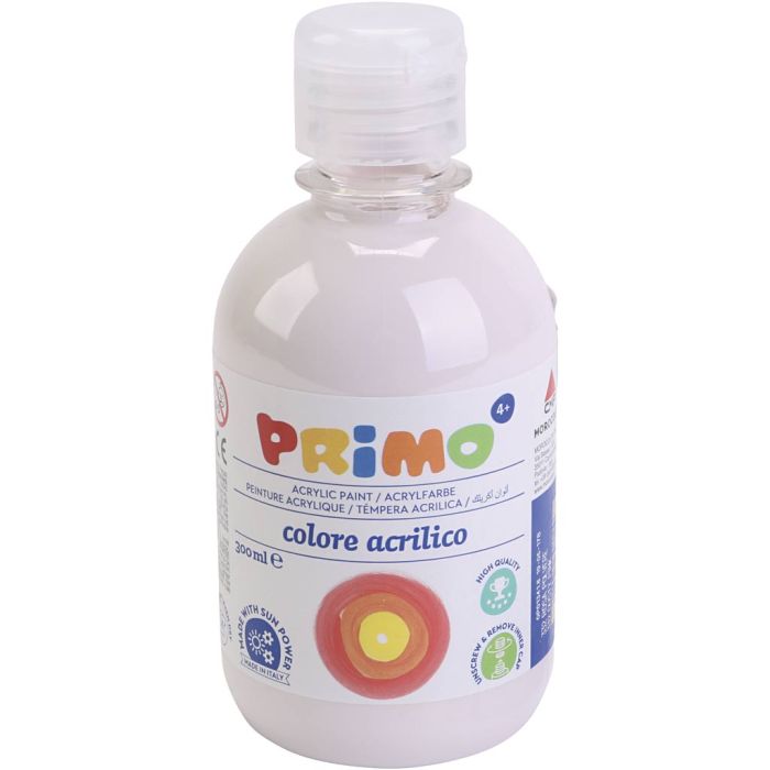 PRIMO Akrylmaling, beige, 300 ml/ 1 fl.