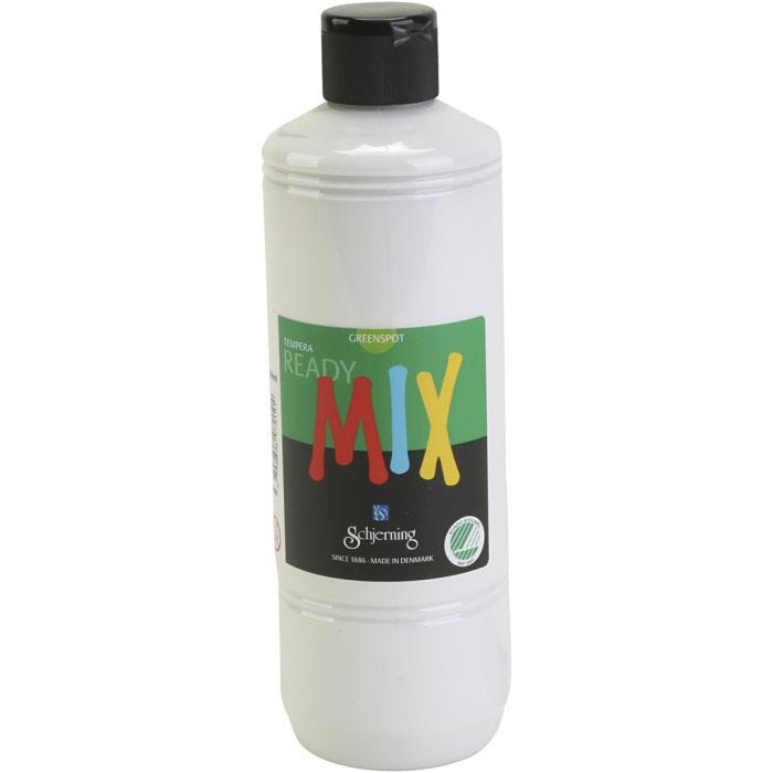 Greenspot Ready Mix, matt, hvit, 500 ml/ 1 fl.