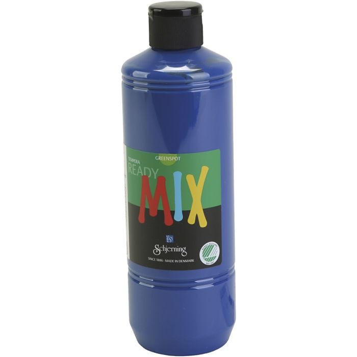 Greenspot Ready Mix, matt, mørk blå, 500 ml/ 1 fl.