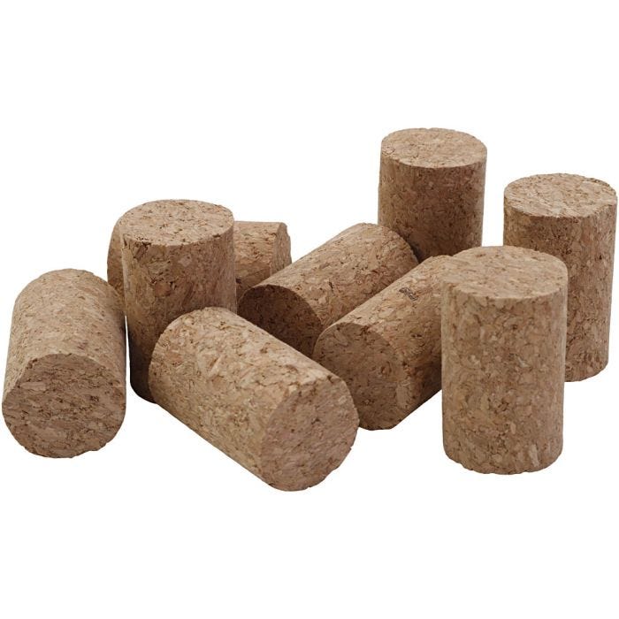 Korker, H: 4 cm, dia. 2.5 cm, str. 4x2,5 cm, 50 stk./ 1 pk.