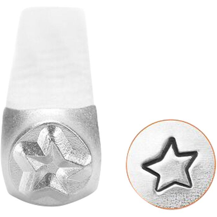 Pregestempel, Stjerne, 65 mm, 3 mm, 1 stk.