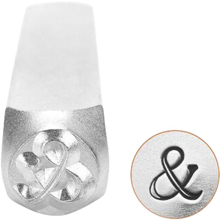 Pregestempel, &amp;, 65 mm, 6 mm, 1 stk.