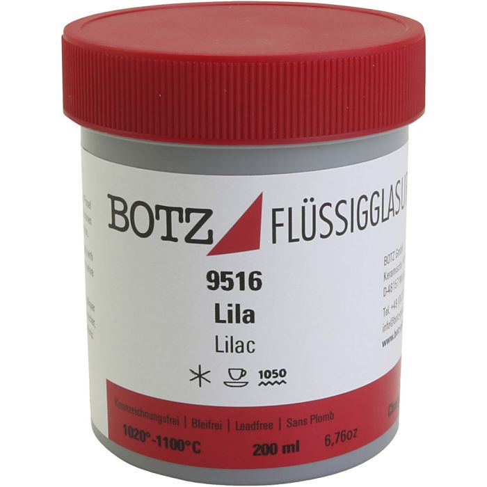 Glasur til leire, lilla, 200 ml/ 1 boks