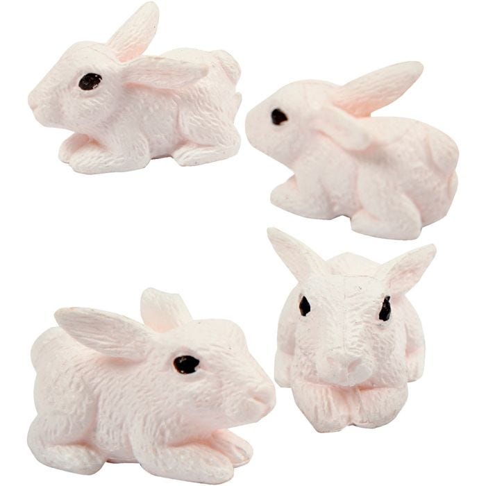 Minifigurer, H: 10 mm, 4 stk./ 1 pk.