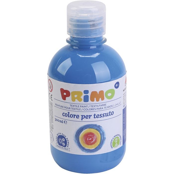 Tekstilmaling, blå, 300 ml/ 1 fl.
