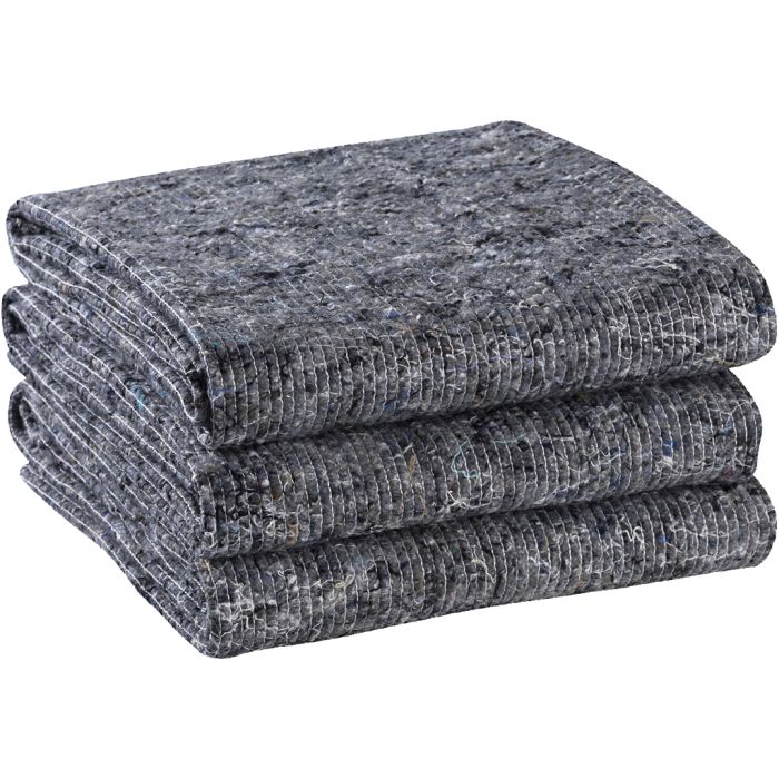 Teppe Flytte/Hunder, str. 100x150 cm, grå, 1 stk.