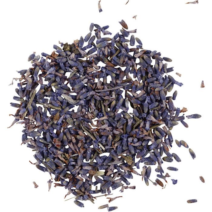 Tørkede Blomster, Lavendel, 15 g, lavendelblå, 1 pk.
