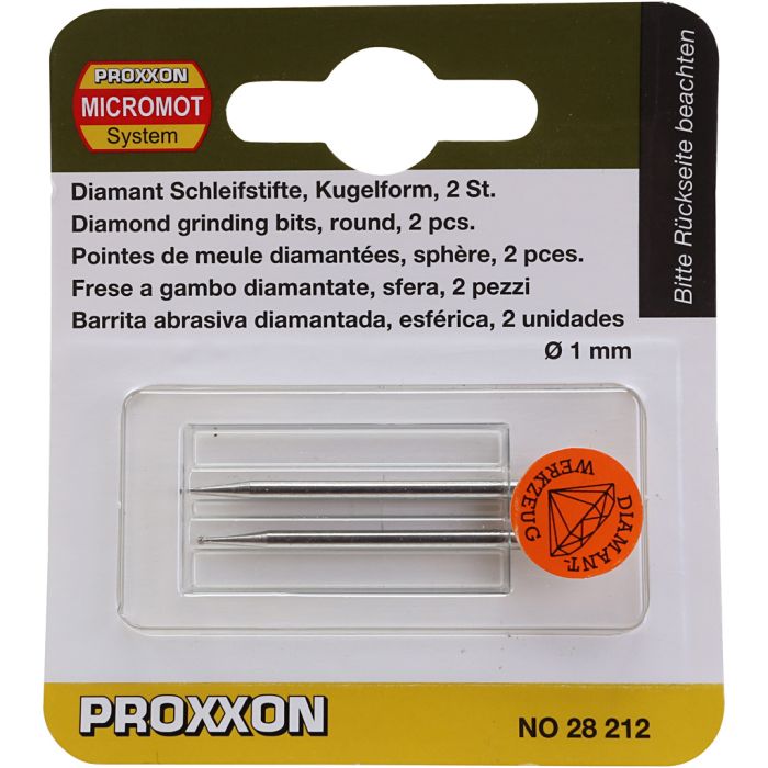 Diamantstifter til glassgravering, 2 stk./ 1 pk.