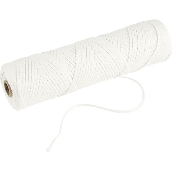 Veke, Passer til dyppede lys (dia. 15-22 mm) og formstøpte lys (dia. 40-60 mm) , 100 g, 50 m/ 1 rl.