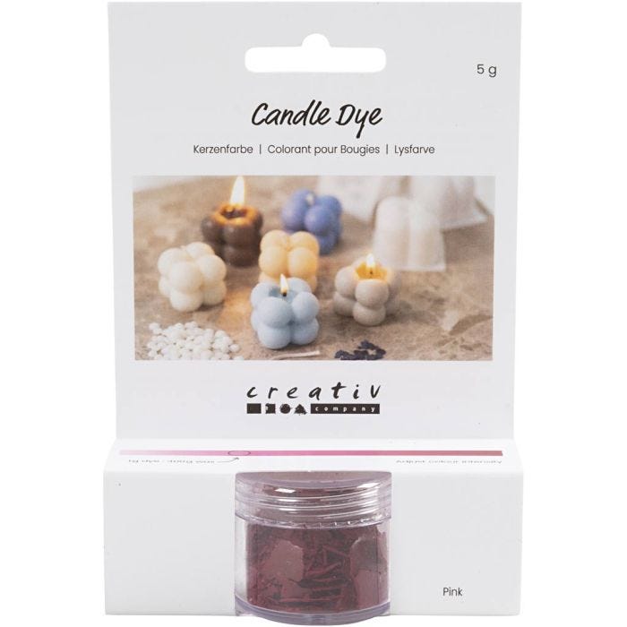 Lysfarge, pink, 5 g/ 1 pk.