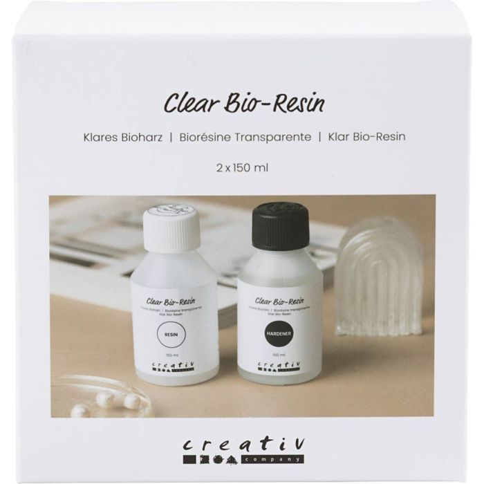 Klar Bioresin, klar, 2x150 ml/ 1 pk.
