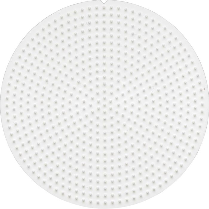 Perleplate til mini rørperler, dia. 8 cm, mini, 10 stk./ 1 pk.