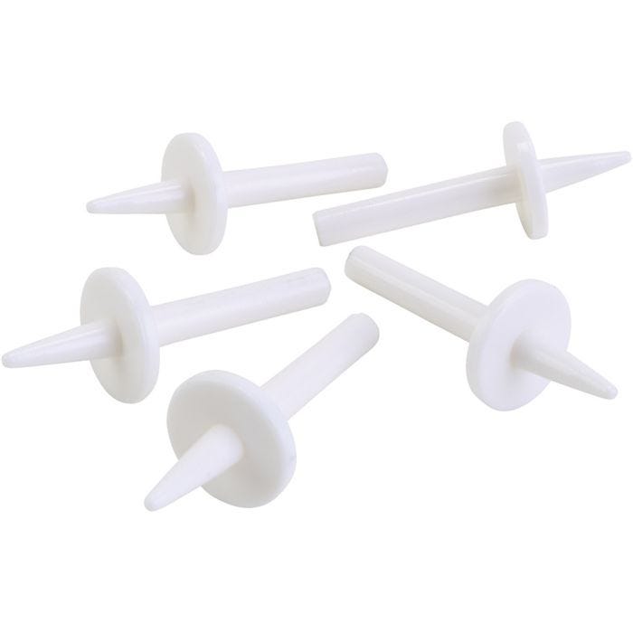 Snurrebass-baser, H: 4, dia. 1,5 cm, 100 stk./ 1 pk.