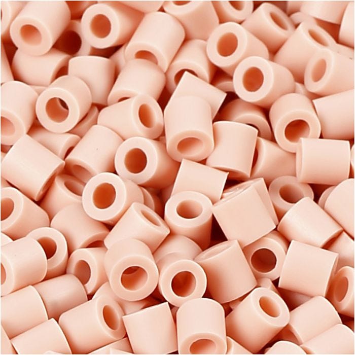 PhotoPearls, str. 5x5 mm, hullstr. 2,5 mm, medium, rosa (18), 1100 stk./ 1 pk.