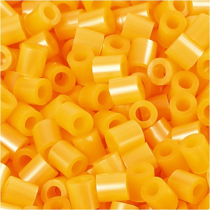 PhotoPearls, str. 5x5 mm, hullstr. 2,5 mm, medium, aprikos (29), 1100 stk./ 1 pk.