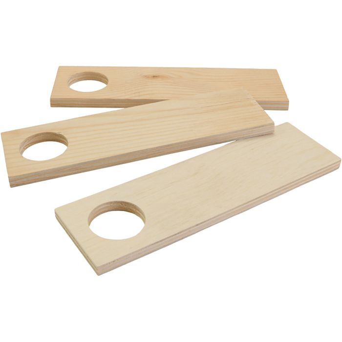 Eggeholdere flate, str. 5x17 cm, 12 stk./ 1 pk.