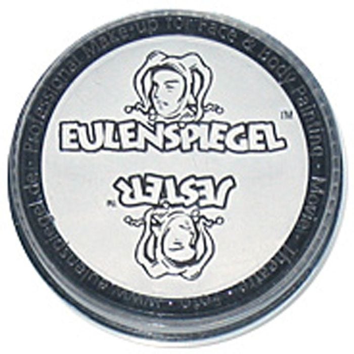 Eulenspiegel Ansiktsmaling, hvit, 20 ml/ 1 boks